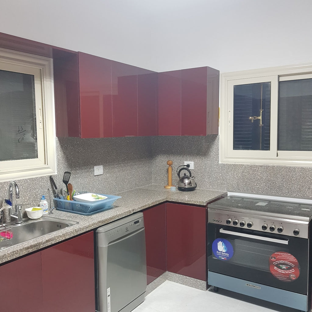 Brick Red Kitchen – WoodWorkersEG