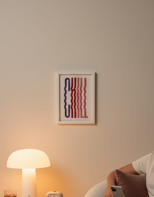 Chill - Rectangular Wall Art