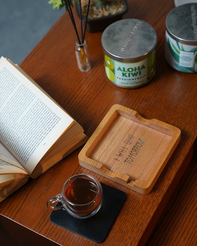 Wooden Ash Tray