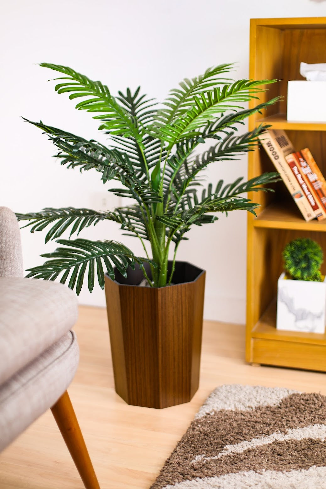 Octagon Wood Planter