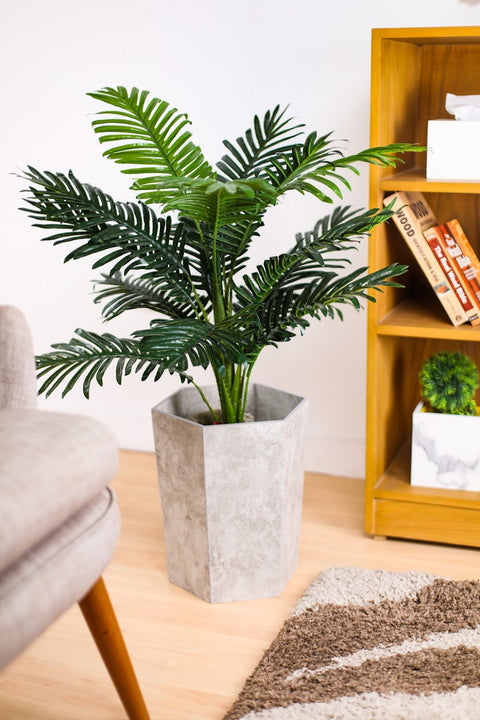 Marble Texture Elegant Hexagon planters