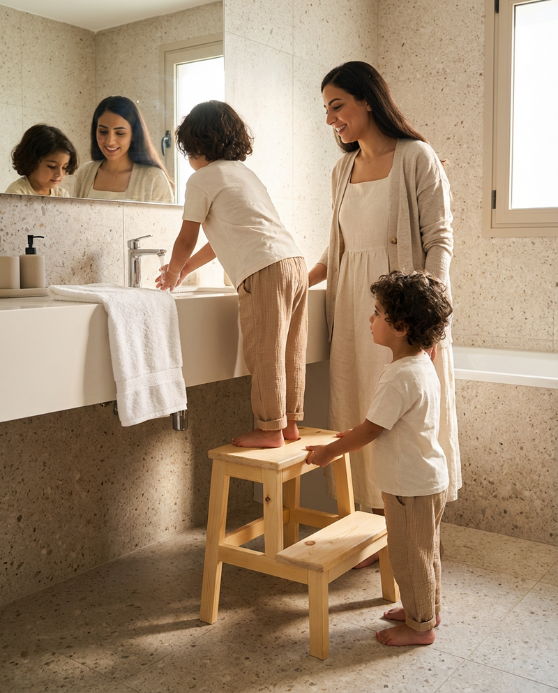 Wooden Step Stool