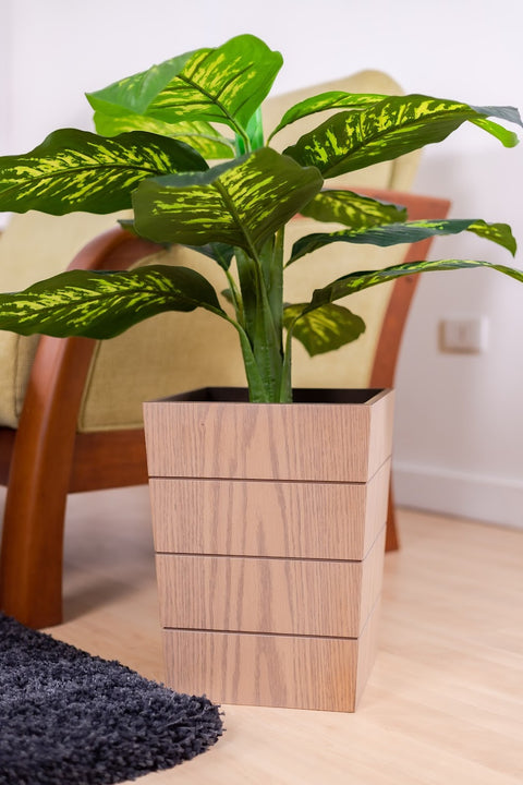 Modern Wooden Planter