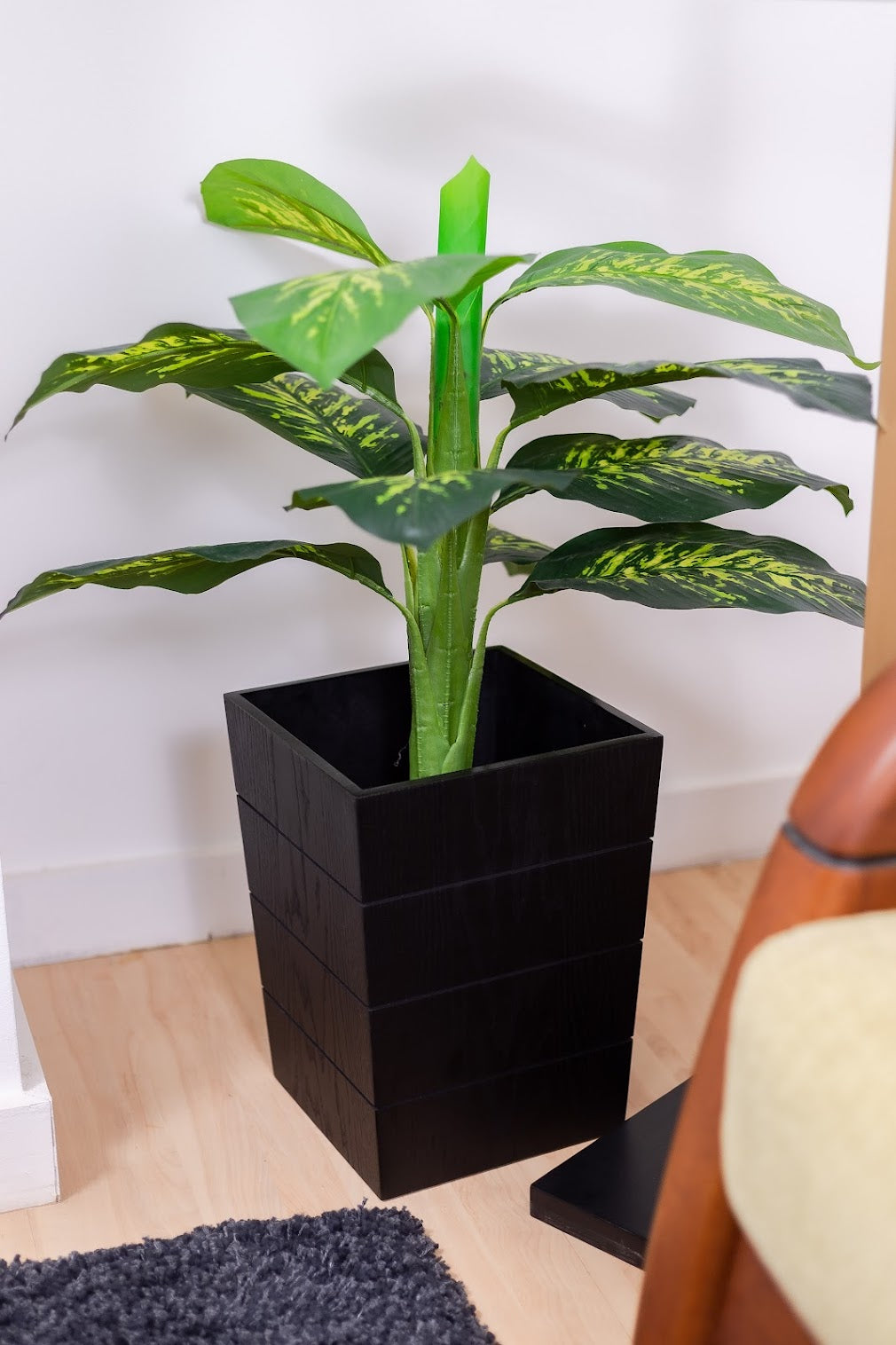 Modern Wooden Planter