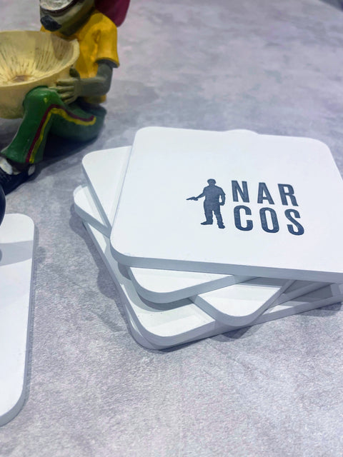 Set of 6 Narcos Inspired Coasters