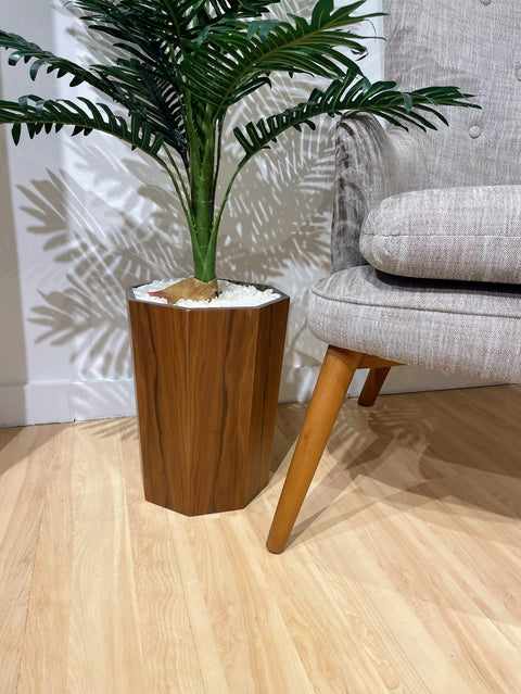 Octagon Wood Planter