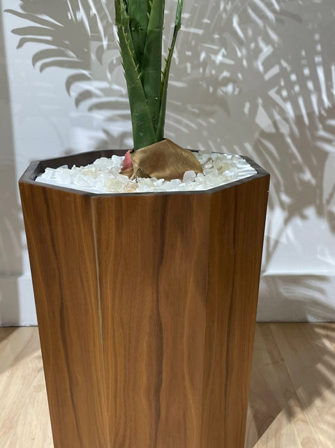 Octagon Wood Planter