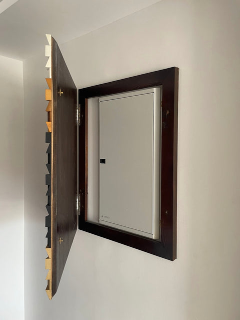 Wooden Electric Panel Cover