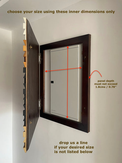 Wooden Electric Panel Cover