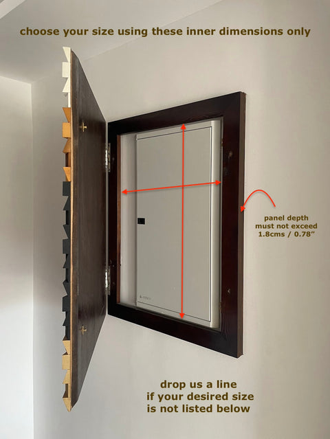Wooden Electric Panel Cover