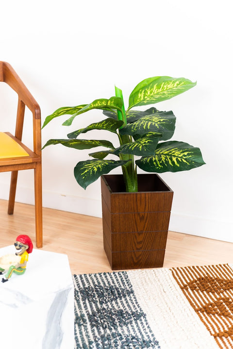 Modern Wooden Planter