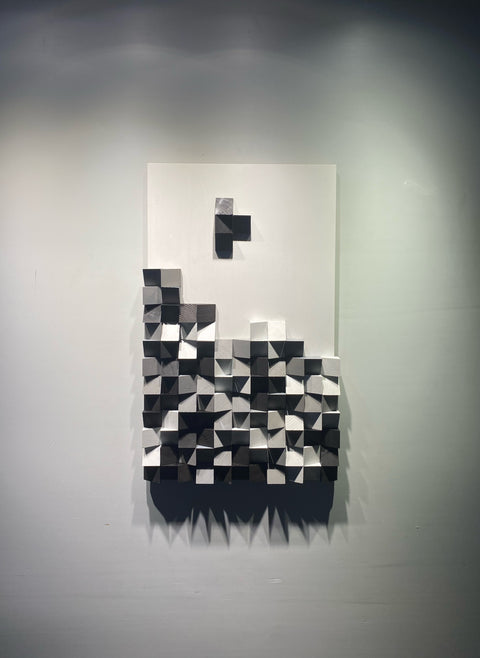 Tetris Wall Art by Woodeometry