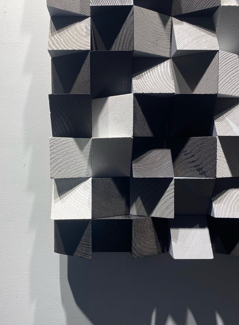 Tetris Wall Art by Woodeometry