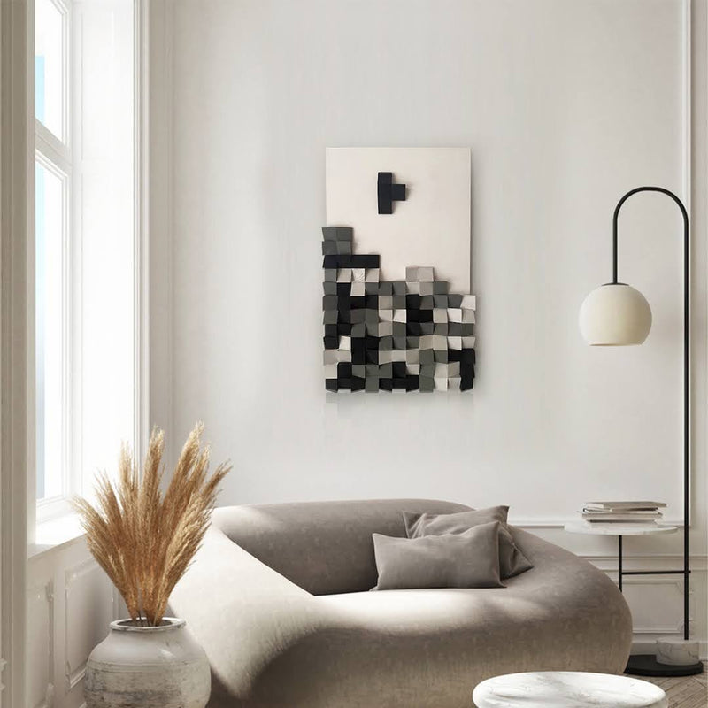 Tetris Wall Art by Woodeometry