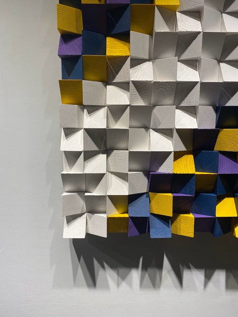 3d Wood Sound Diffuser