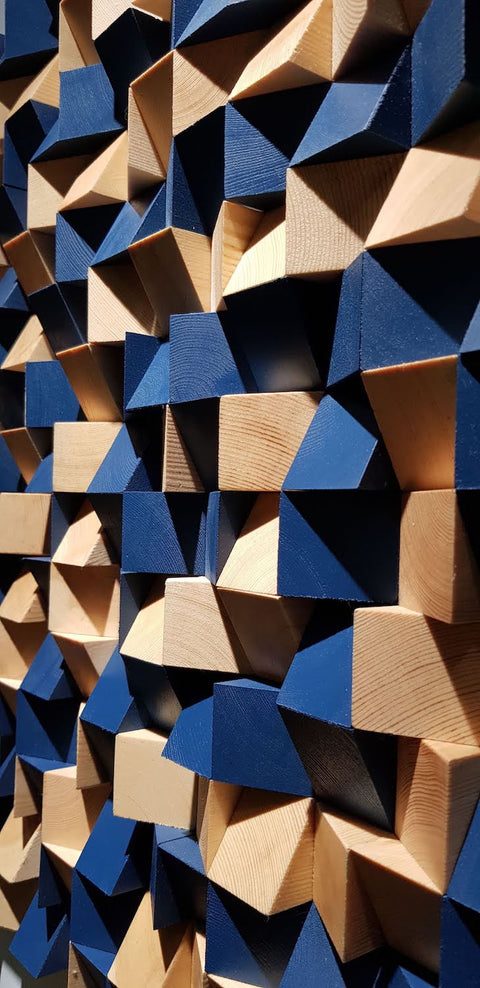 3d Wood Wall Art by Woodeometry