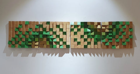Modern Wood Art by Woodeometry