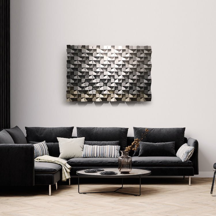 Wooden Acoustic Sound Diffuser by Woodeometry