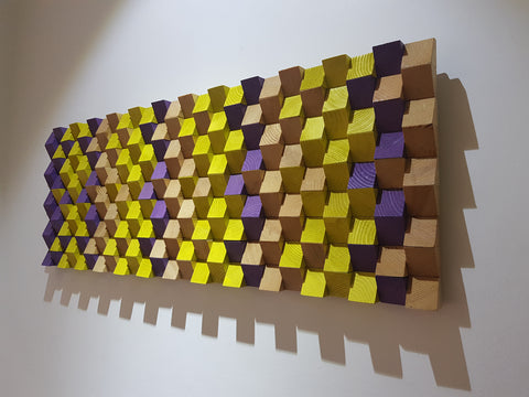 Oversized Wood Wall Art by Woodeometry