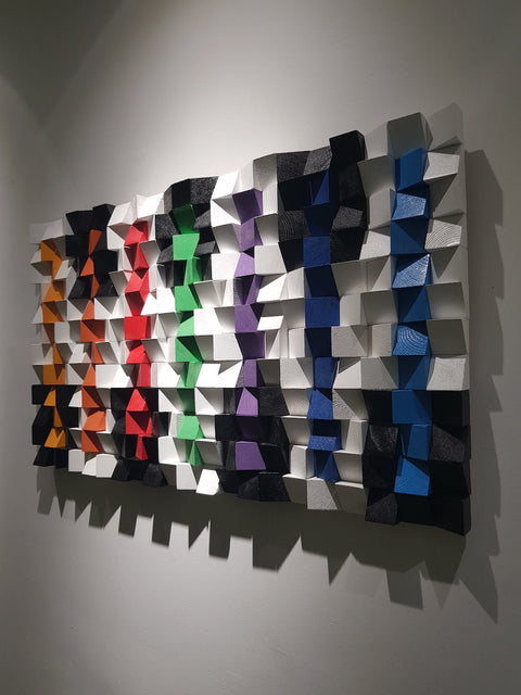Soundproof Wall Panel by Woodeometry