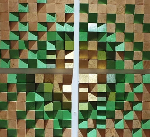 Modern Wood Art by Woodeometry