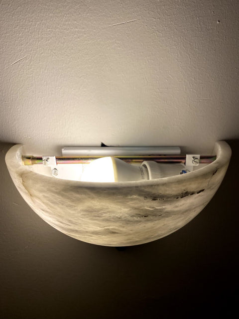 Alabaster Wall Lamp