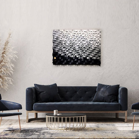 Black And White Wood Wall Art