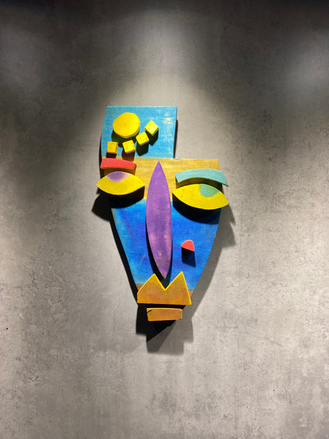 Cubist Face Wall Art