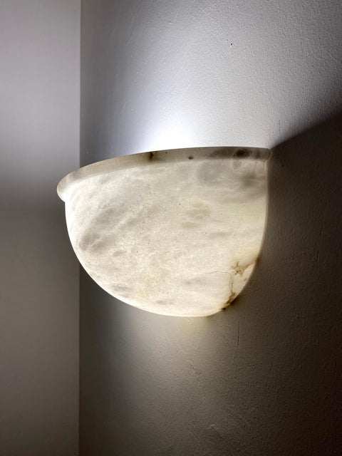 Round-Alabaster-Marble-Lamp