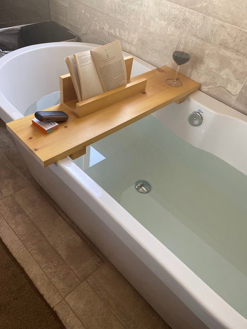Wooden Bathtub Tray