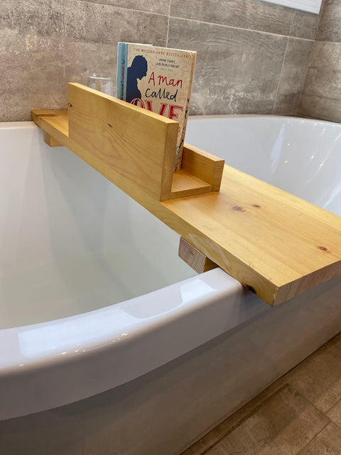 Wooden Bathtub Tray