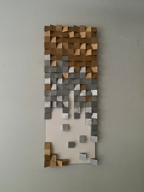 Abstract Wood Wall Art by Woodeometry