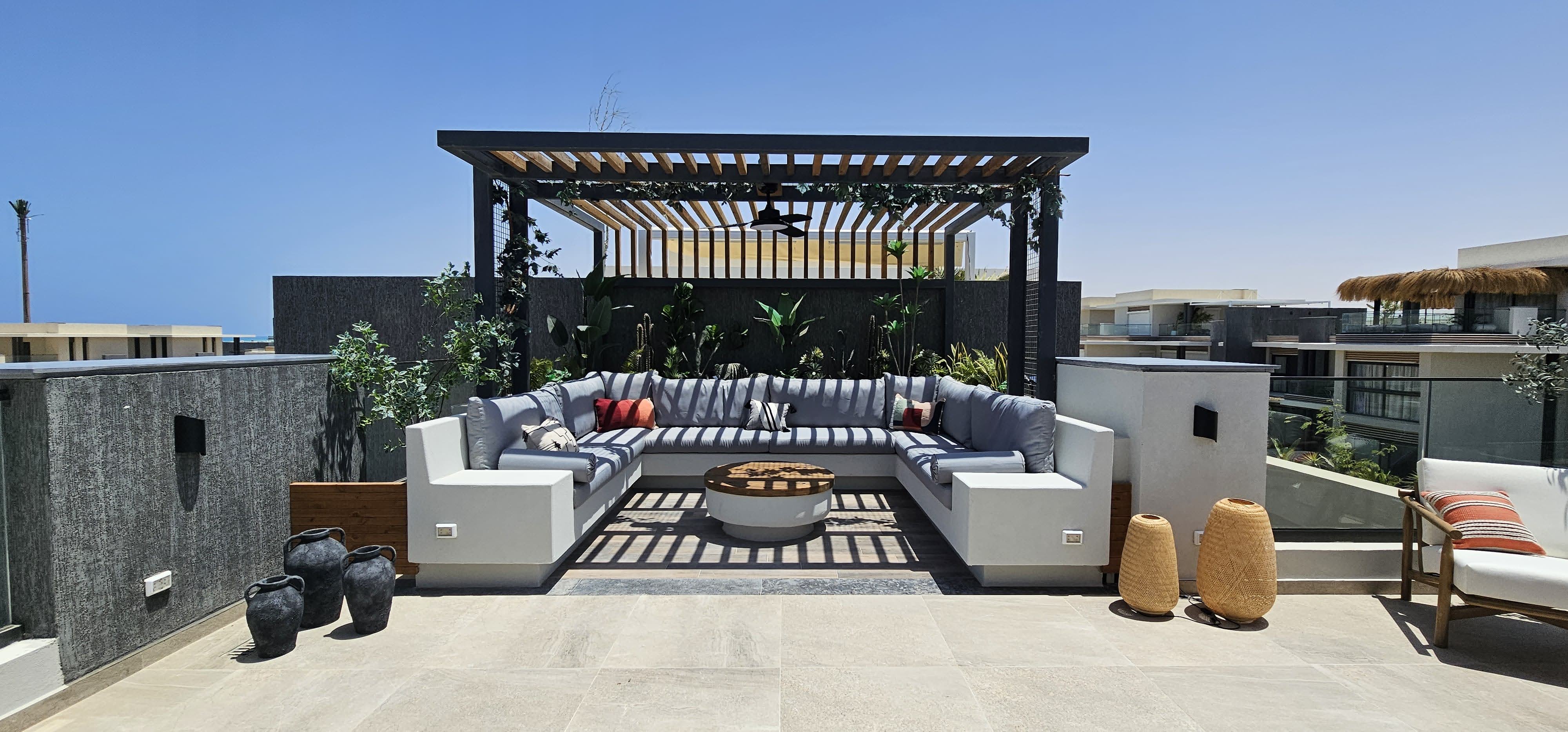 2-Story Chalet with Custom Wooden Furniture – Almaza Bay Homes