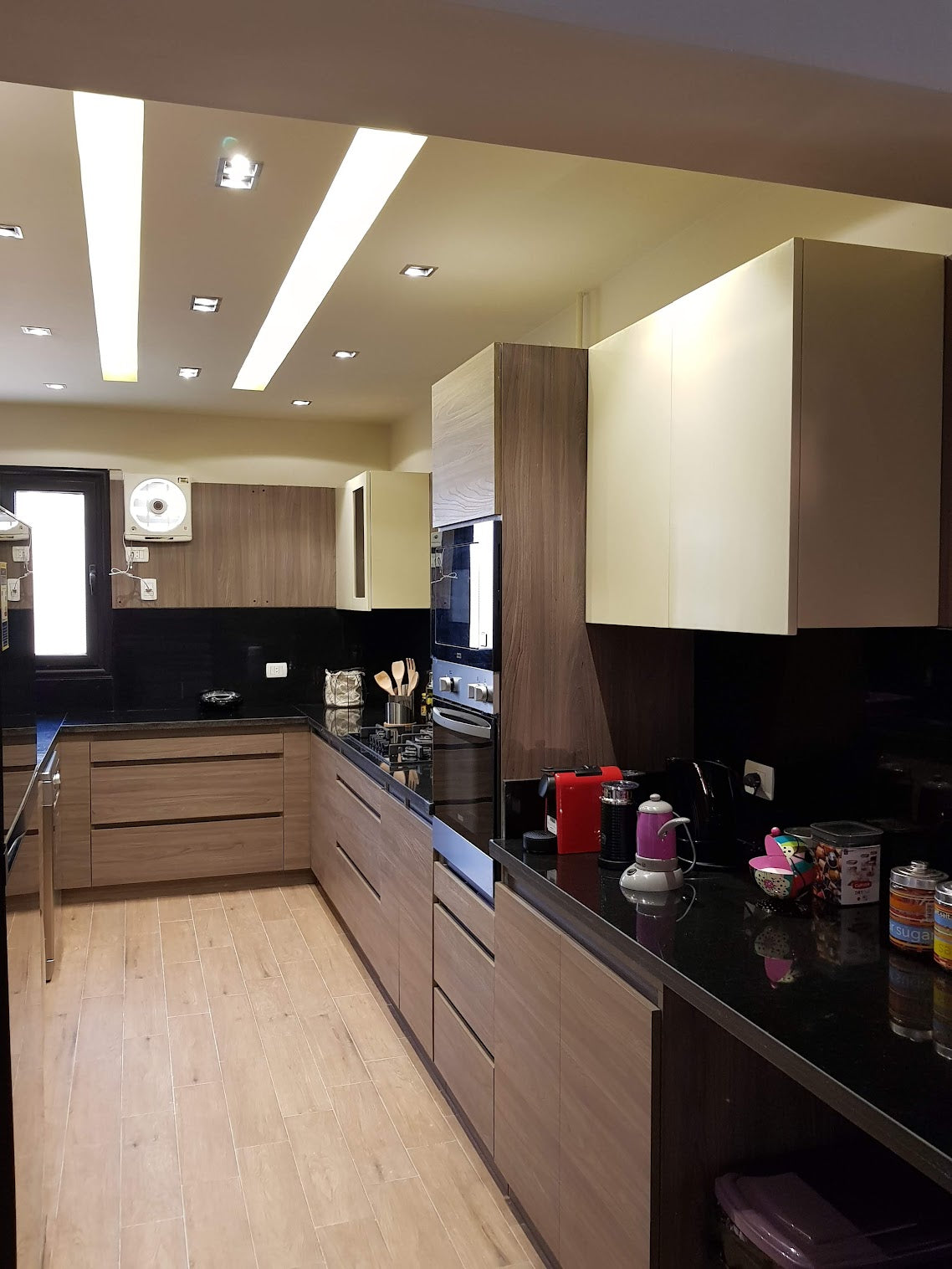 Two Tone Open Kitchen