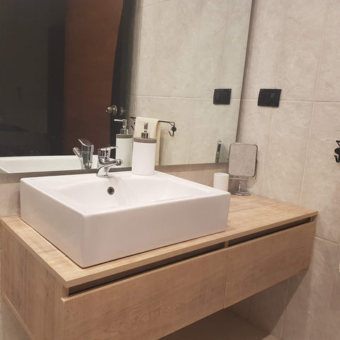 Modern Oak bathroom Cabinet