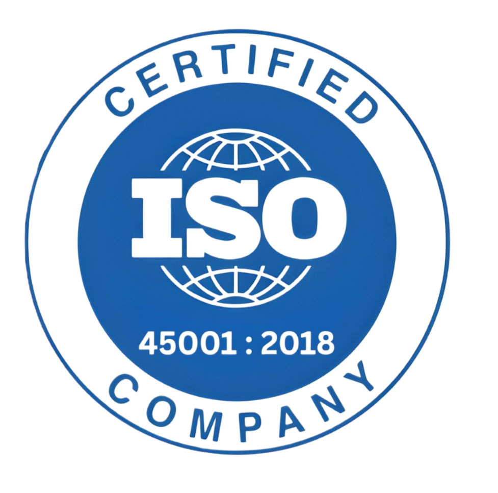ISO 45001 highlights our focus on creating a safe and healthy workspace for our team and partners.