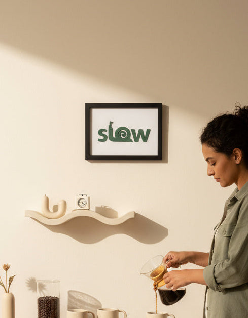 Slow - Wall Art