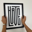 LOVE HATE - Wall Art