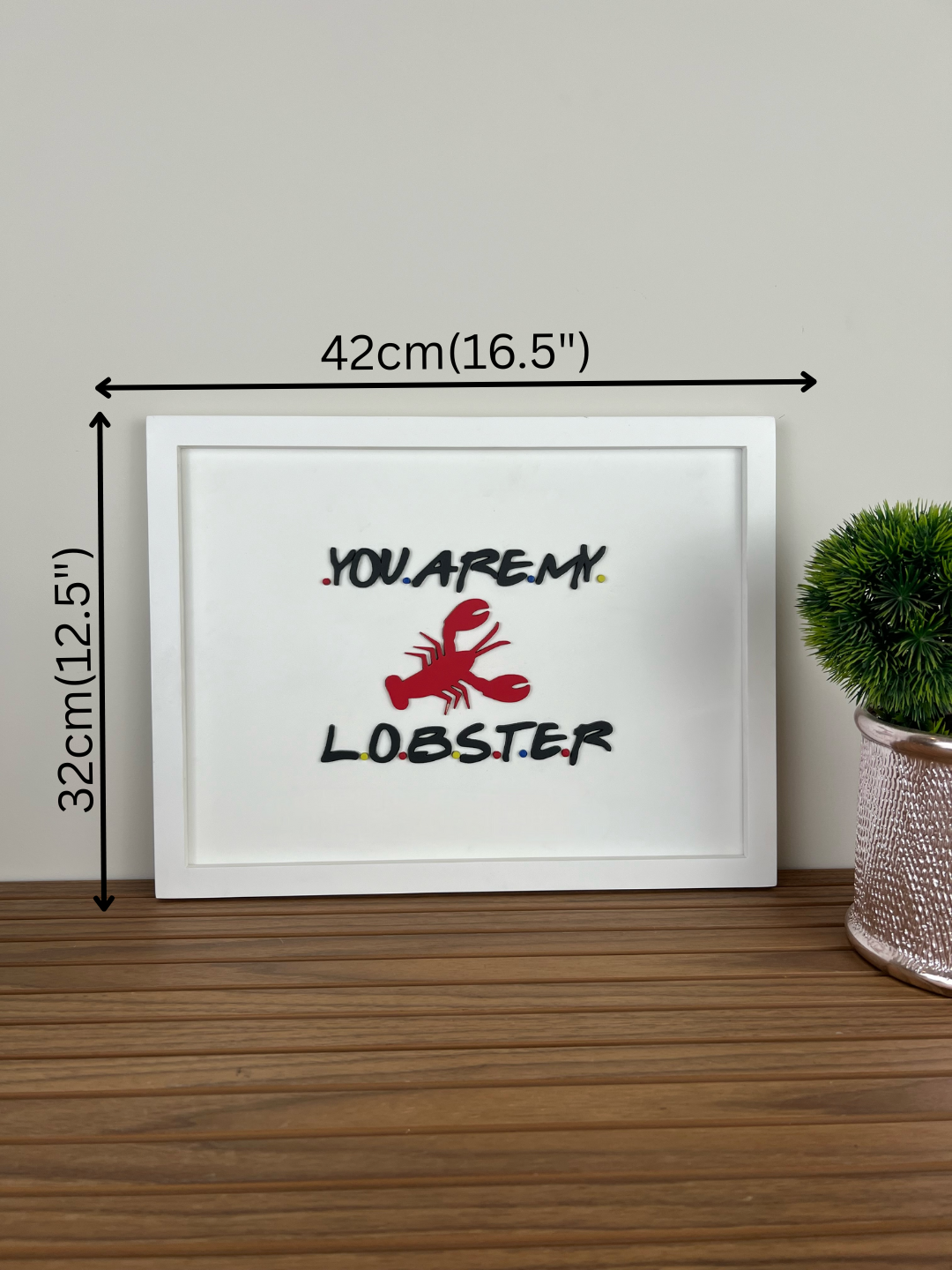 You Are My Lobster - Wall Art