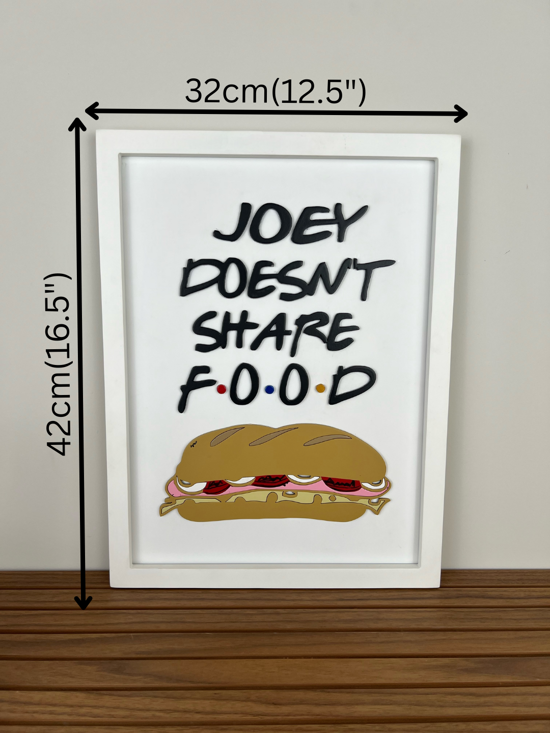 Joey Doesn't Share Food - Wall Art