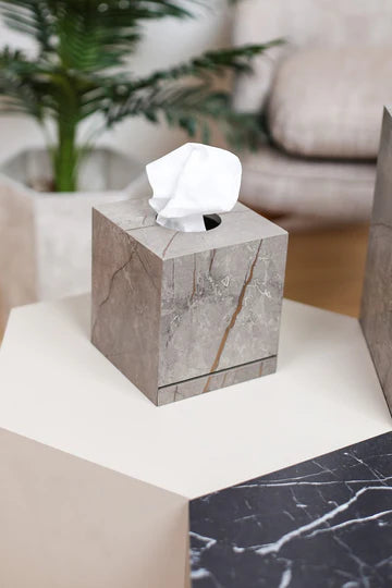 Tissue Boxes & Trash bins