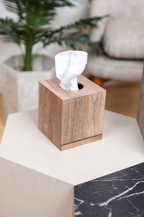 Square Tissue Box 13x14 cms