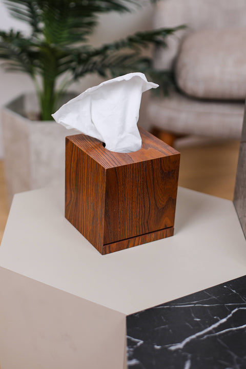 Square Tissue Box 13x14 cms