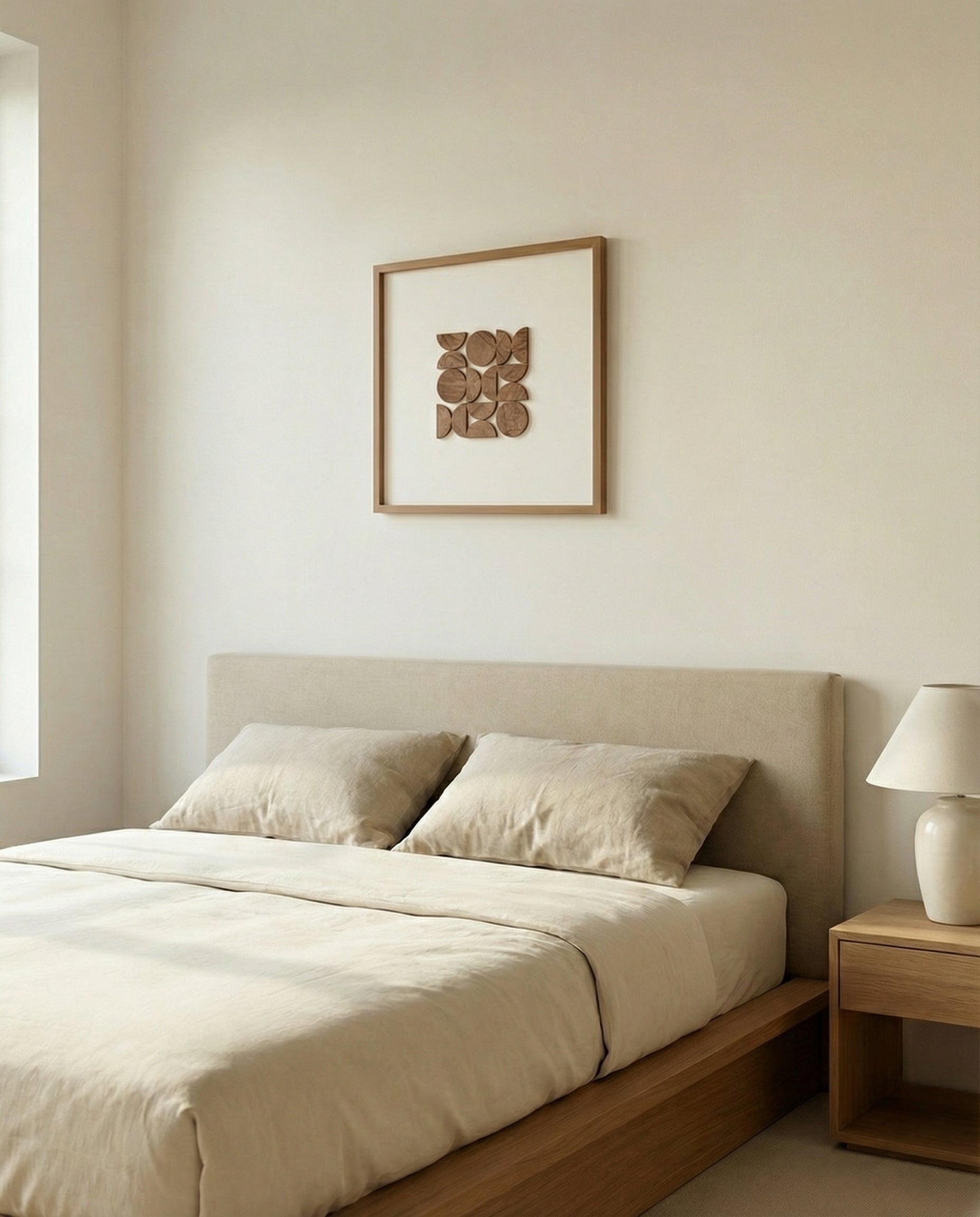 Bauhaus Centered - Wooden Wall Art