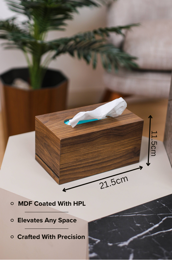 Wooden Tissue Box Cover
