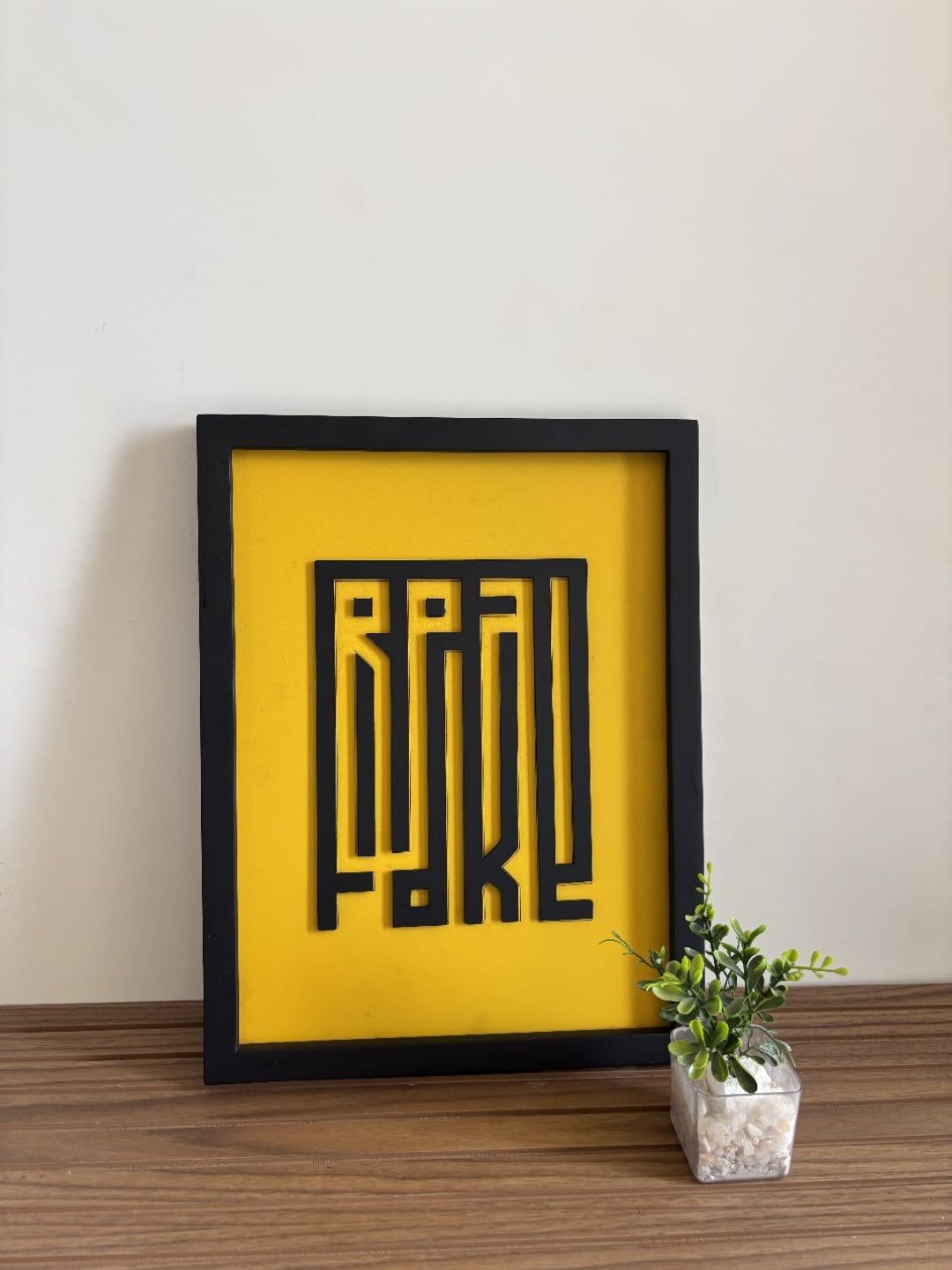 Real & Fake - Wall Art