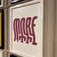 More Less - Wall Art