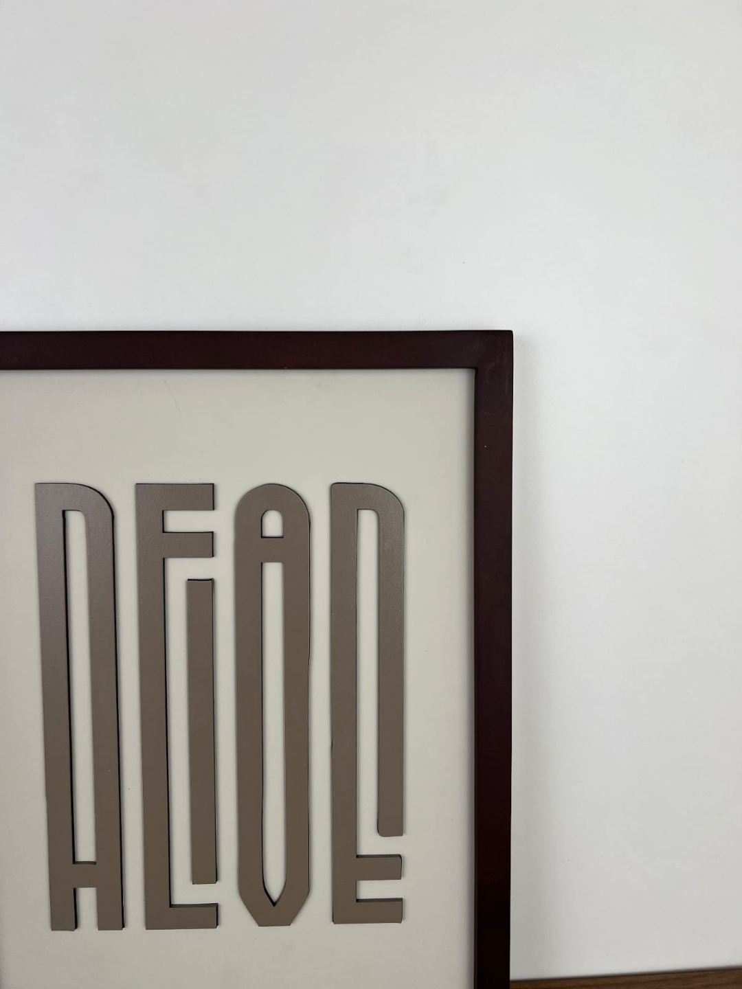 DEAD and ALIVE - Wall Art