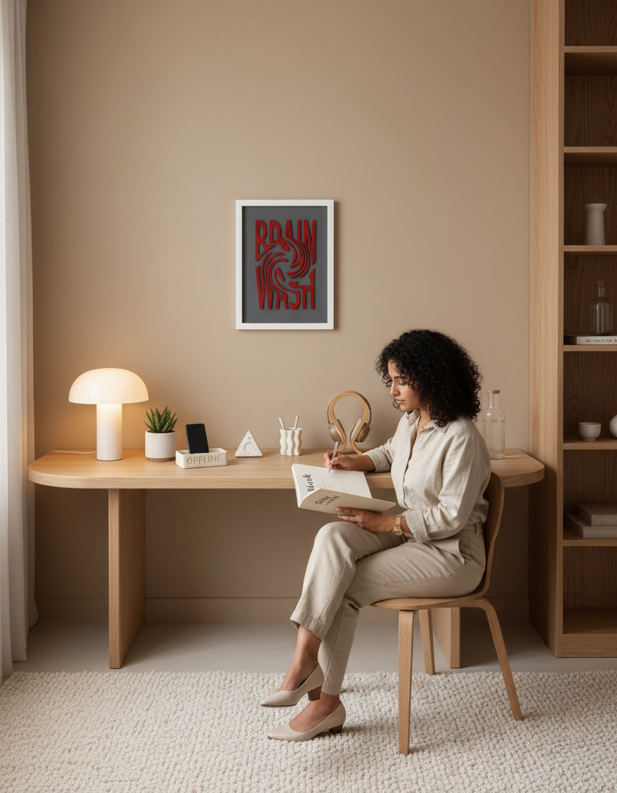 BRAIN WASH - Wall Art