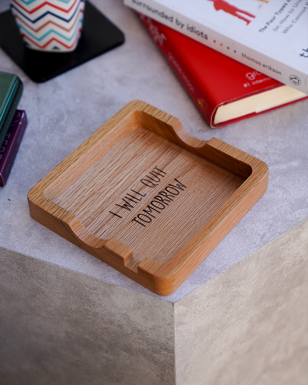Wooden Ash Tray
